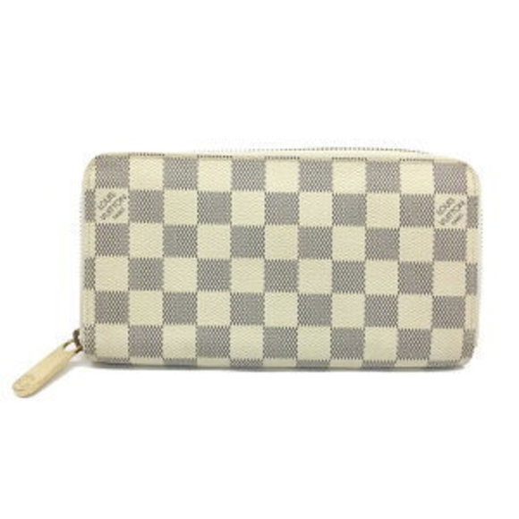 Louis Vuitton Damier Azur no long White Zippy Wallet - Picture 1 of 7